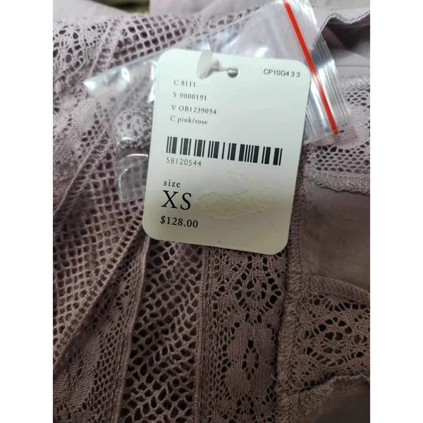 NWT Free People Esme Button-Up Top Size XS. B-5 - Image 6