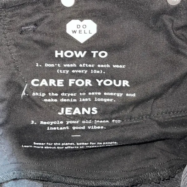 Madewell Womens Curvy Perfect‎ Vintage Jeans High Rise Skinny Stretch Lunar Wash - Image 11