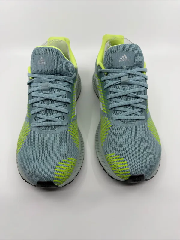 Adidas Solar Blaze Women's Running Shoes In Ash Grey and Hi-Res Yellow SZ 7.5 - Image 2