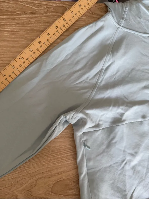 Swannies Medium NEW Emma Hoodie Sky Baby Blue Drawcord Athletic Golf Pastel - Image 8
