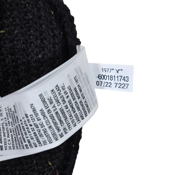 American Eagle Outfitters Mens Womens Black Speckled Knit Beanie Hat‎ One Size - Image 7