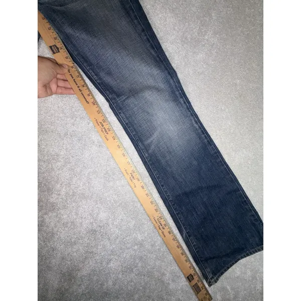 7 for all mankind women's jeans flare 28 low rise‎ - Image 8