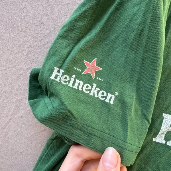 Heineken Beer Tee Green Size M - Image 5