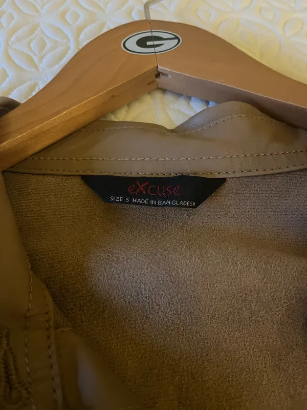 Leather Jacket Brown - Image 2