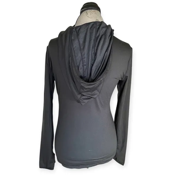 Mono B hoodie Top long Sleeve Black Medium - Image 4