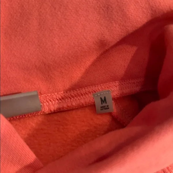 Essentials Coral Sweatshirt Pink Size M - Image 4