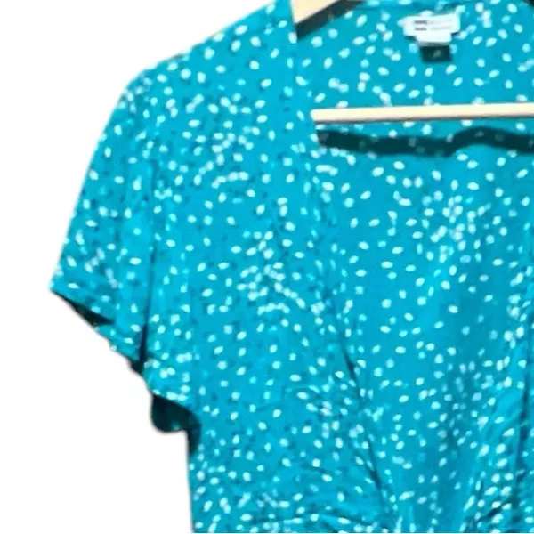 Billabong Wild Gaze Wrap‎ Top Seagreen Size small - Image 7