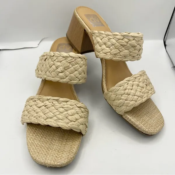 Dolce Vita Stacey braided block heel sandals women’s Size 8.5 - Image 6
