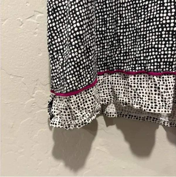 Secret Treasures BlacK & White With Pink Accent Pajama Set - Image 6