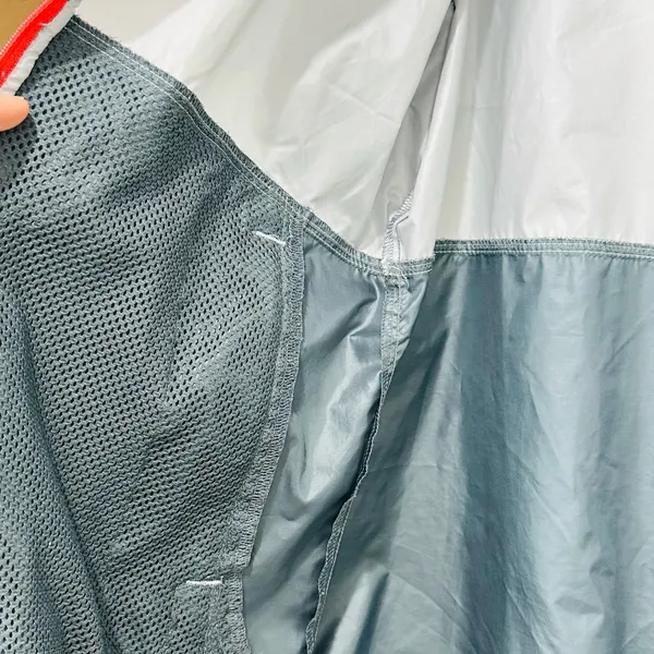 Columbia Light Gray Jacket with Red Logo - Image 9