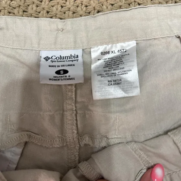 Vintage Columbia Linen Shorts - Image 3