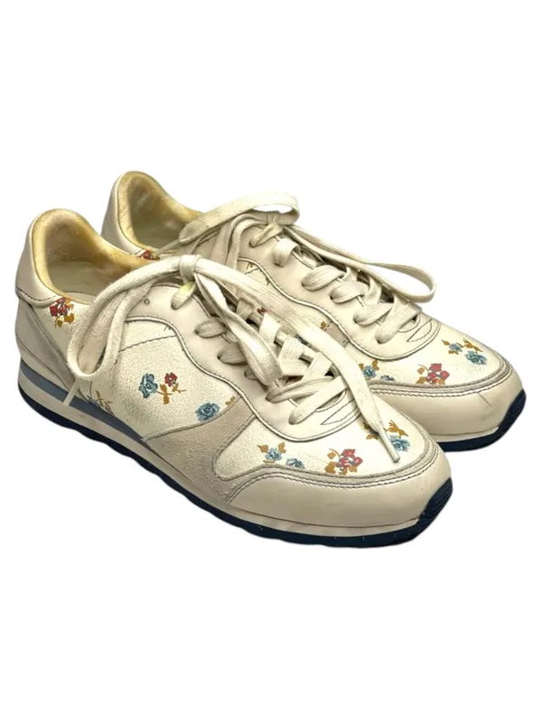 Coach ✽ C142 Runner Running Shoes Sneakers ✽ Chalk Tossed Rose Print ✽ 8.5M ✽ - Image 10