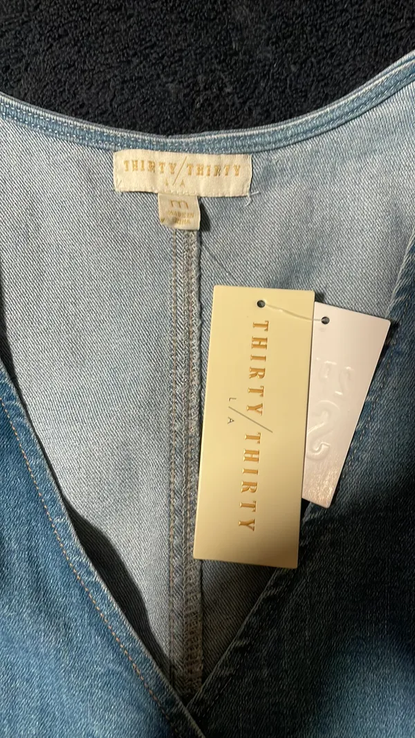Thirty/Thirty Women’s Medium Jean Vest - Image 3