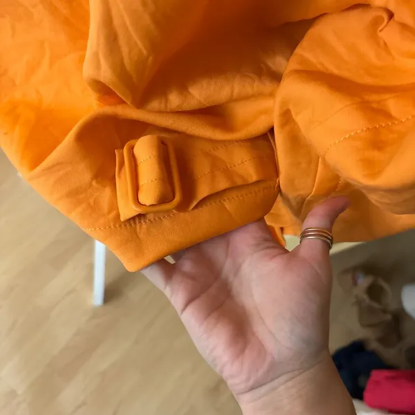 ARITZIA‎ BABATON 1-01 Orange Wool Oversized Jacket Size XXS streetwear - Image 4