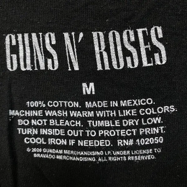 Guns N’ Roses Appetite for Destruction rock T-shirt size Medium - Image 4