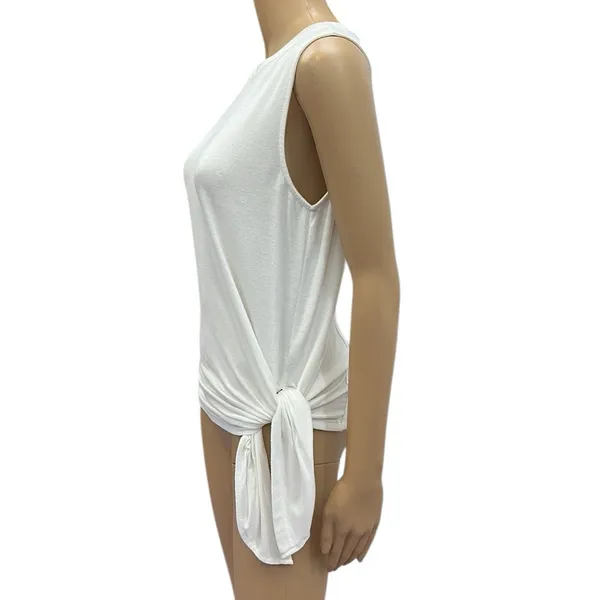 Athleta Cloudlight Sleeveless Asymmetrical or Side Tie Tank Top Shirt Womens S - Image 5