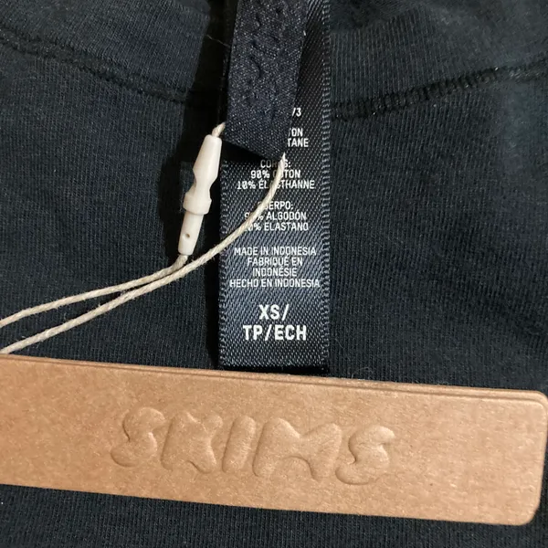 SKIMS Cotton Jersey T-Shirt XS - Image 3