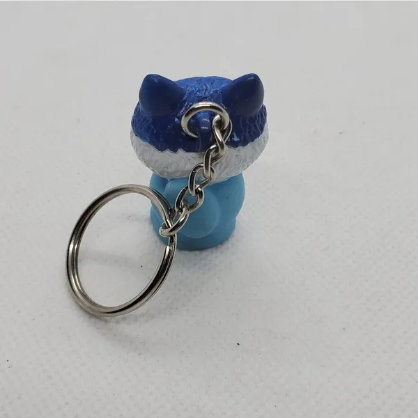 Vintage Star Awards Frozen Fox Keychain - Image 5