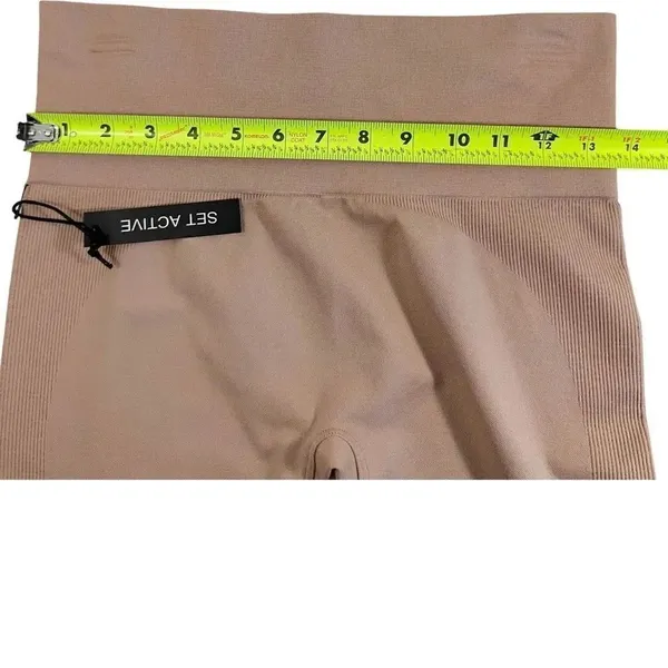Set Active Sport Body High Waisted Full Length Leggings Size L - Image 5