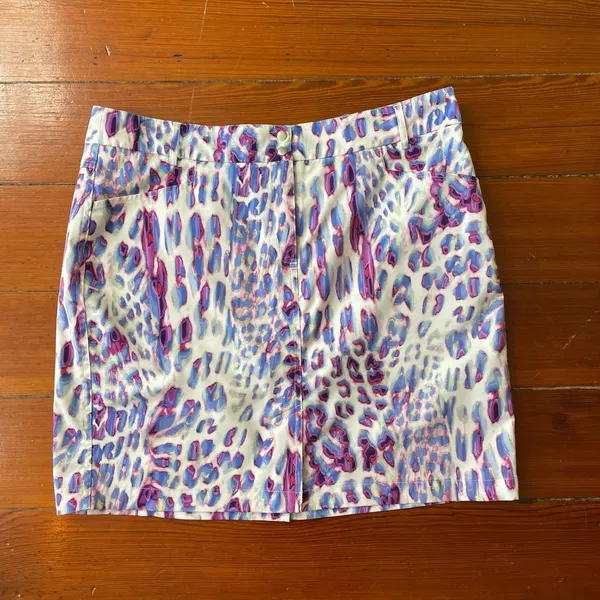 GGblue Skort Luxe Sport Golf Tennis Pickleball Skirt w Shorts - Sz 12 💚🎀 - Image 3