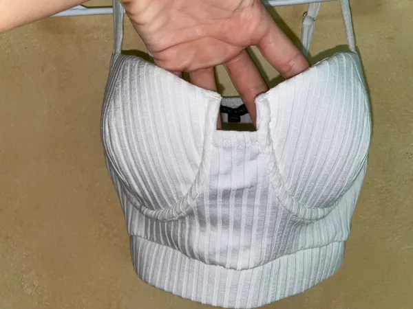 Boutique NUNE NUNE Bustier Crop Top - Image 3