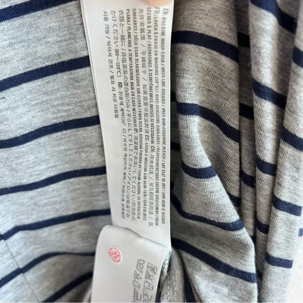 Abercrombie and Fitch Women’s Square‎ Style Boxy Striped Top - Image 4