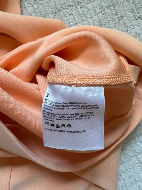 Lululemon Orange athletic crewneck - Image 5