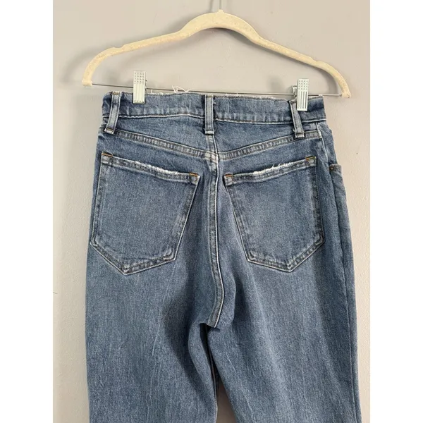 Abercrombie & Fitch Curve Love 70s Vintage Flare Ultra High Rise Jeans 27/4s - Image 4