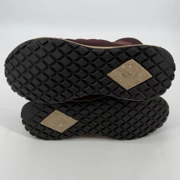 Chaco Women's JCH107470 Burgundy Brown Quilted Winter Snow Boots Size‎ 8 - Image 6