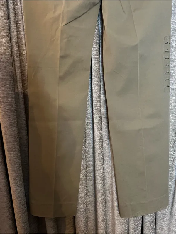 NWT Gap Khaki GapStretch Straight Dress Pants Classic Flat Front Trousers Size 8 - Image 11