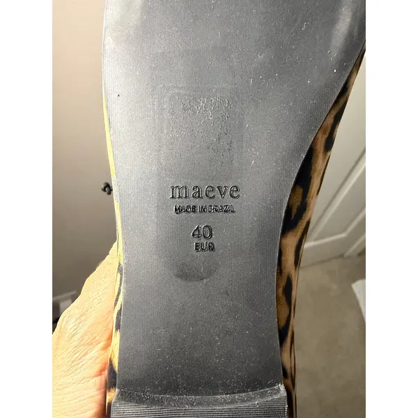 NWOB Maeve x Anthropologie Lace-Up Ballet Flats Women's sz. EU 40 US 9.5 - Image 6