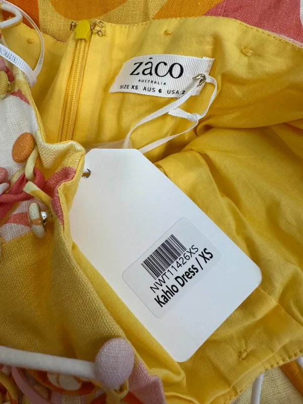 Zaco Saboskirt Kahlo Dress in Calista Sunset - Image 10