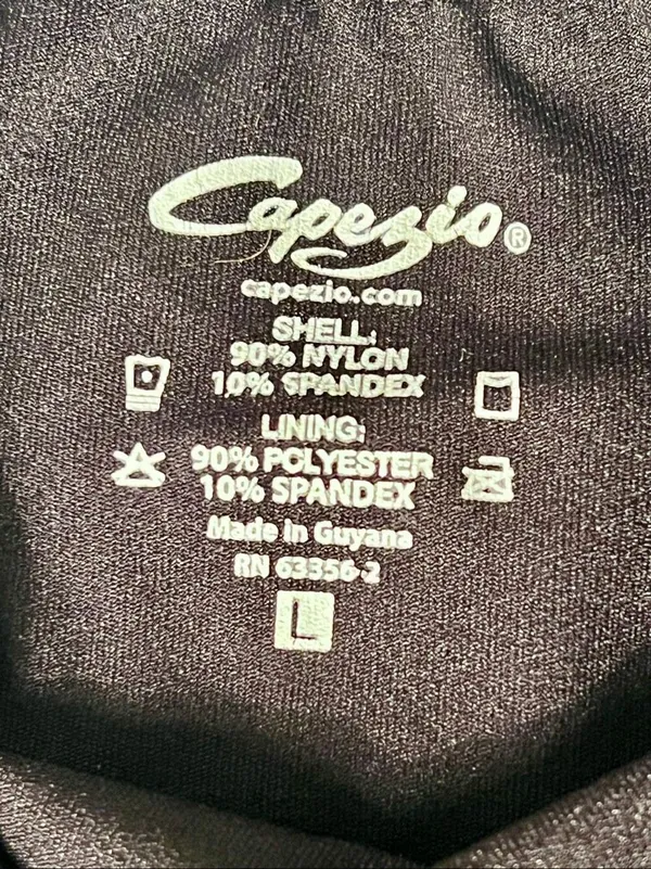 Capezio Studio Collection Short Sleeve Leotard Bodysuit Size Large - Image 3