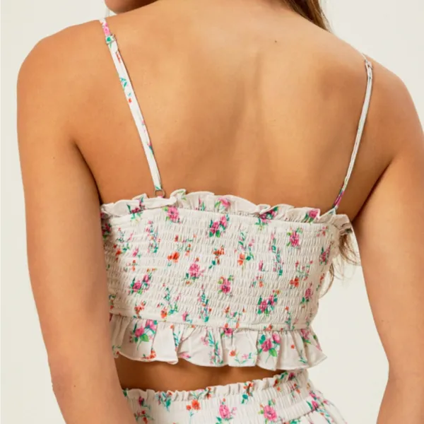 *CLEARANCE* NEW Altar’d State Floral Crop Top Size XL NWT - Image 2