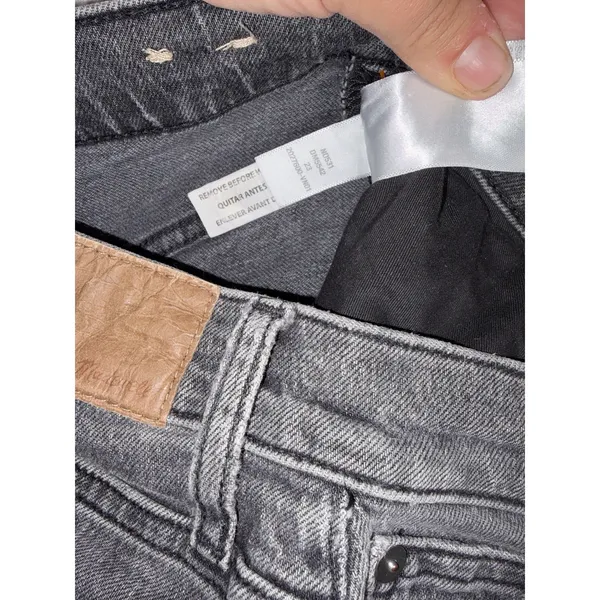 Madewell Jeans Womens‎ 23 Black Washed Balloon Relaxed Tapered High Rise Barrel - Image 5