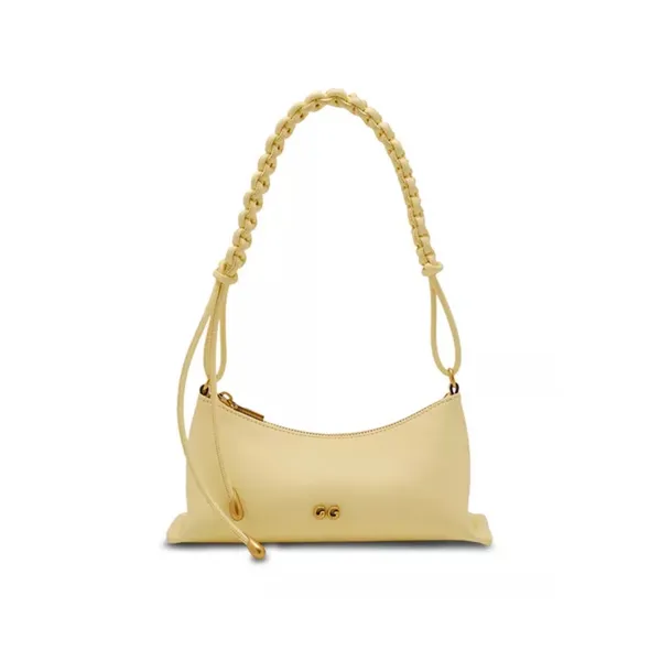 NEW Cult Gaia OSA Shoulder Bag Buttercream Yellow - Image 3