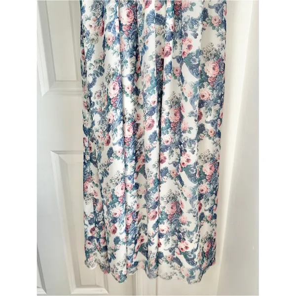 For Love And Lemons Floral Audrey Maxi Dress Small Petite - Image 9