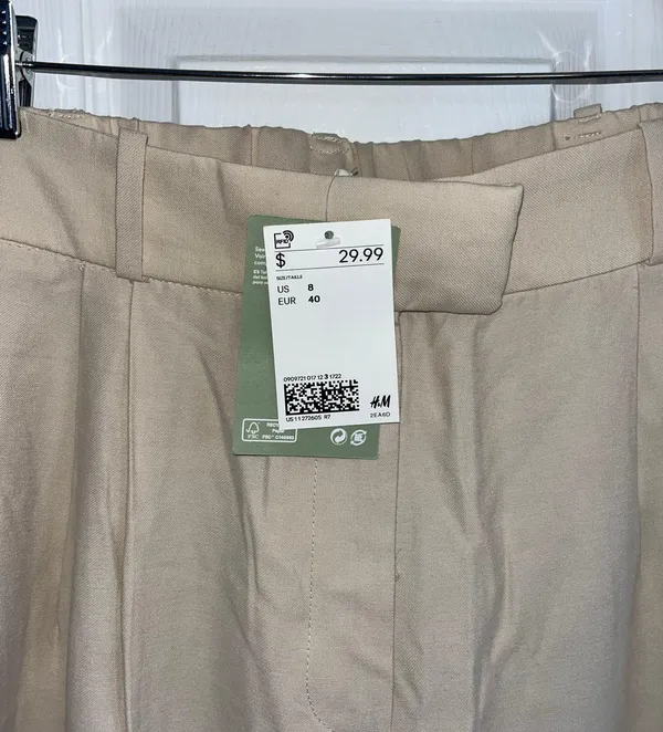 Linen Casual Work Pants - Image 3