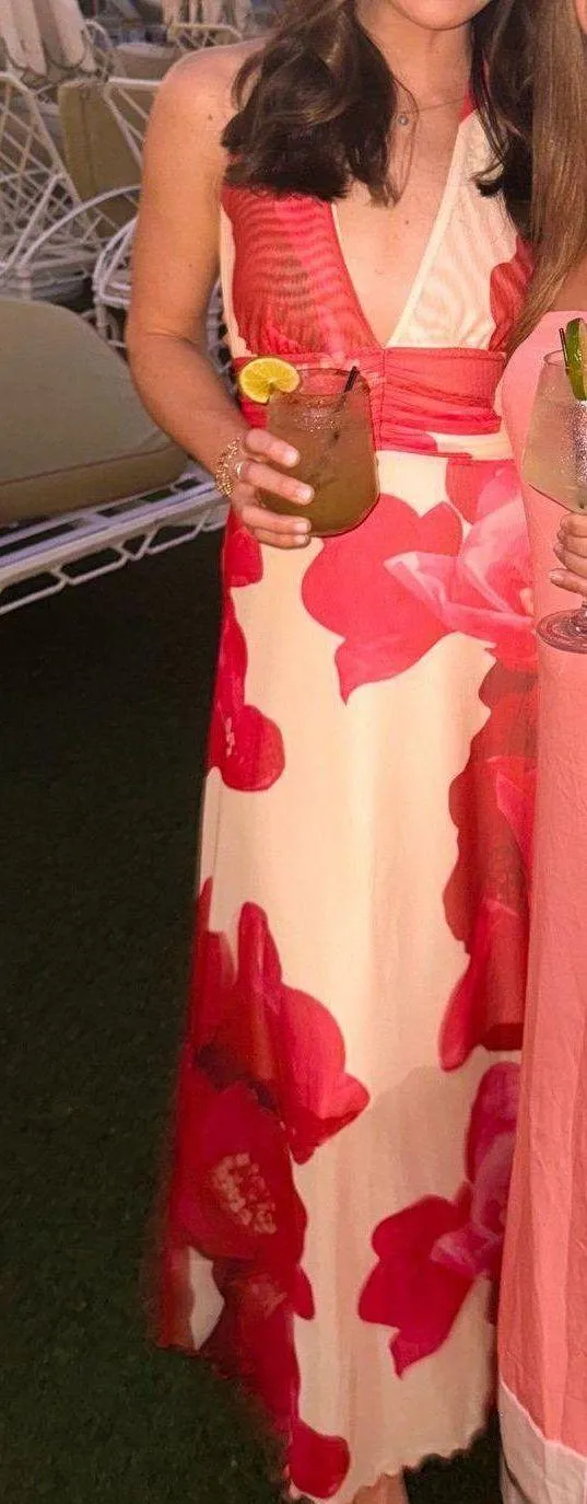 Floral Maxi Dress Multiple - Image 4