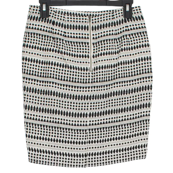 NWT Ann Taylor Loft Skirt Pencil Minimalist Professional Preppy White Black 2P - Image 5