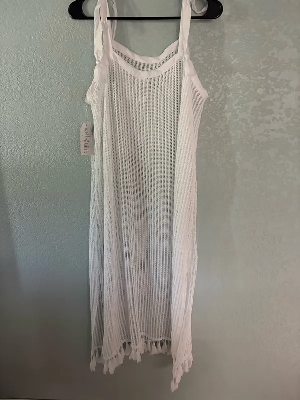 Swim cover up White Size 1X - Image 2