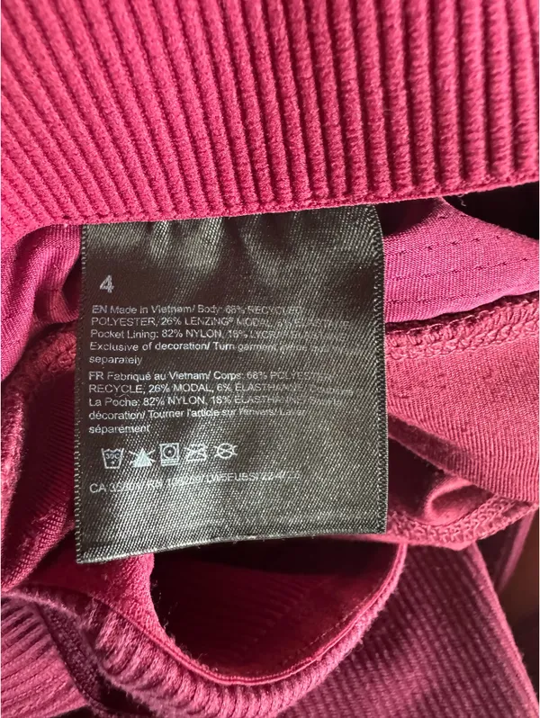 Lululemon Ankle Zip Ribbed Flare Leggings - Image 7