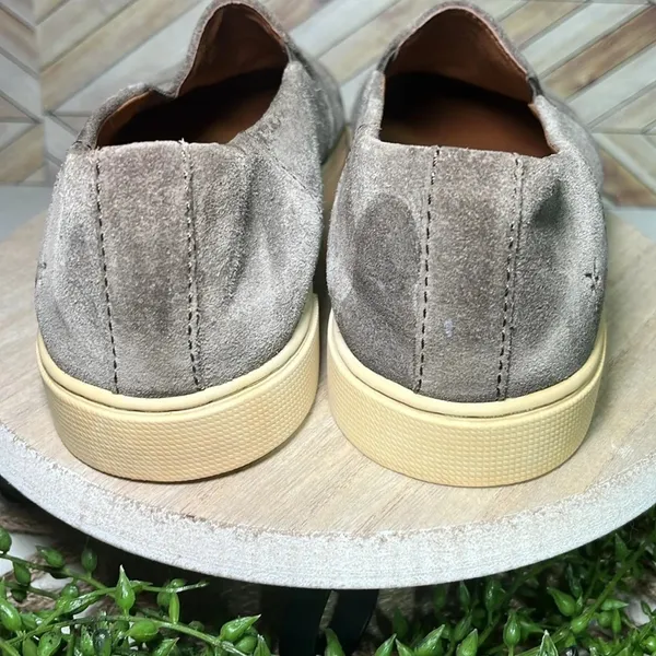 Frye Gemma Cap Suede Loafer 8 Fall Casual Leather Brown Tan Minimalist‎ - Image 4