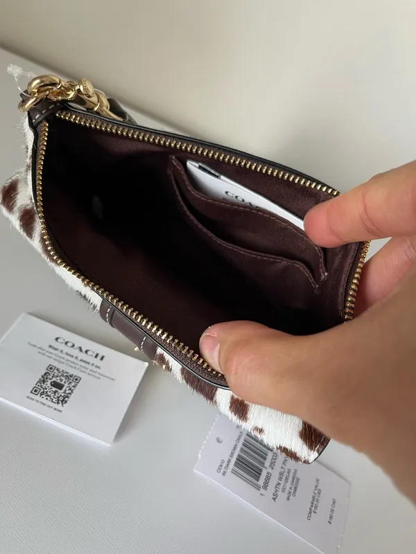 Coach Ashton Wristlet In Haircalf - Image 5