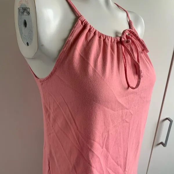J.Crew size small pink pullover A-line mini shirt dress - Image 2