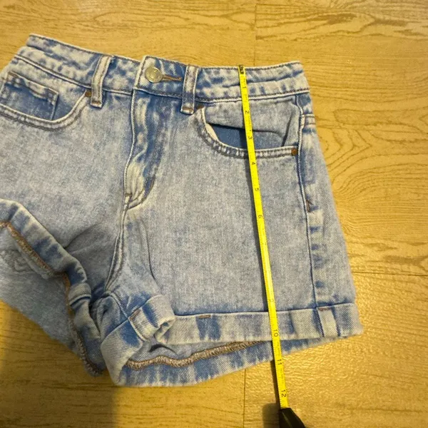 Pacsun blue mom shorts size 22 xs High‎ waisted short shorts. - Image 4