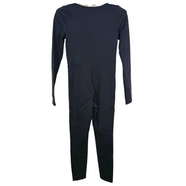 NWT Wilfred Free Aritzia Maxe Jumpsuit Size Small Black Boho Slimming Minimalist - Image 3