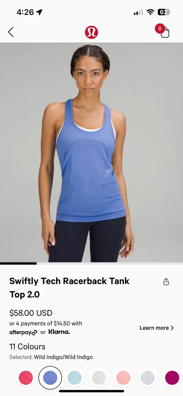 Ivivva Lululemon  Tech Tank Top - Image 4