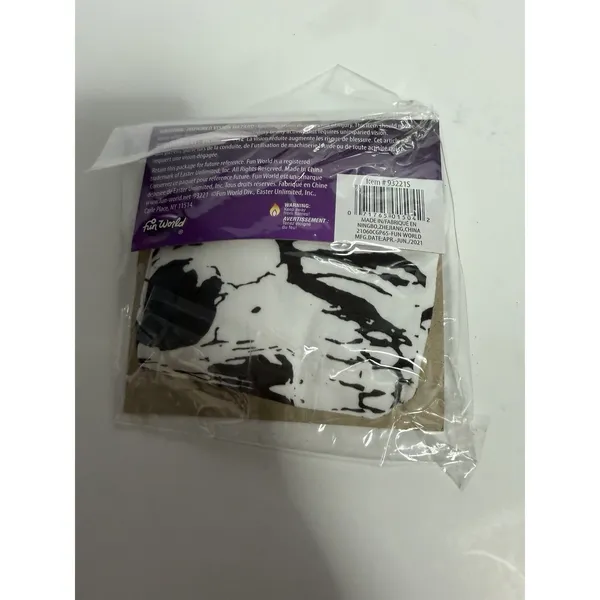 Fun World Halloween Horror Skull Skeleton Stocking Mask, White, One - Image 2