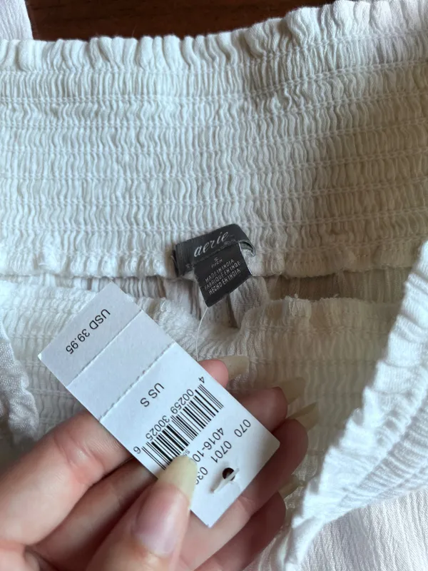 NWT Linen Wide Leg Beach Pants - Image 3